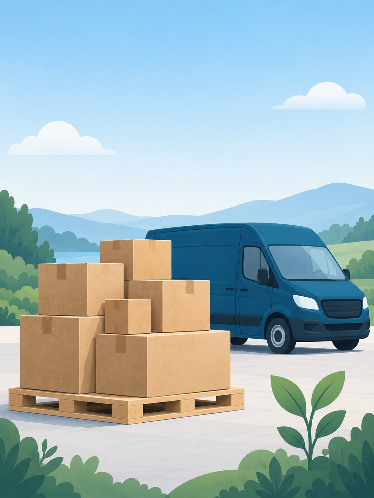 Illustration: Paketversand